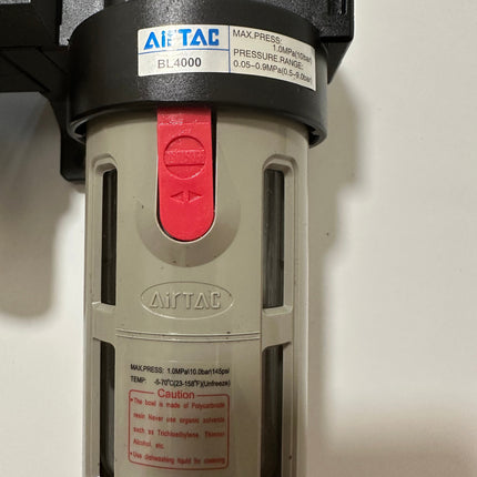 Airtac BC: series F.R.L Pneumatic Air Filter - BC4000M3G