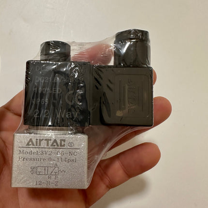 Airtac 3V2-06-NC: Solenoid valve(3/2 way) - 3V206NCBT
