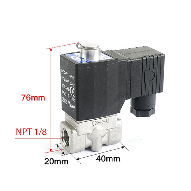 Airtac 2KL030-06: 2 Way Solenoid Valve - 2KL03006AT