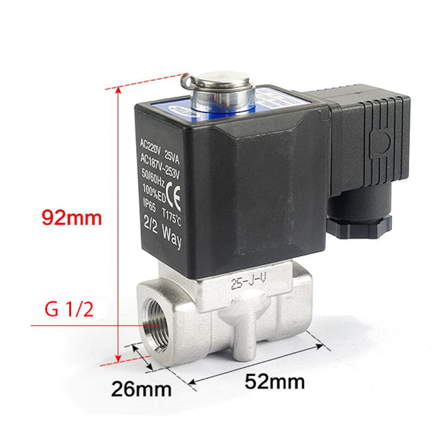 Airtac 2KL050-15: 2 Way Solenoid Valve - 2KL05015BG