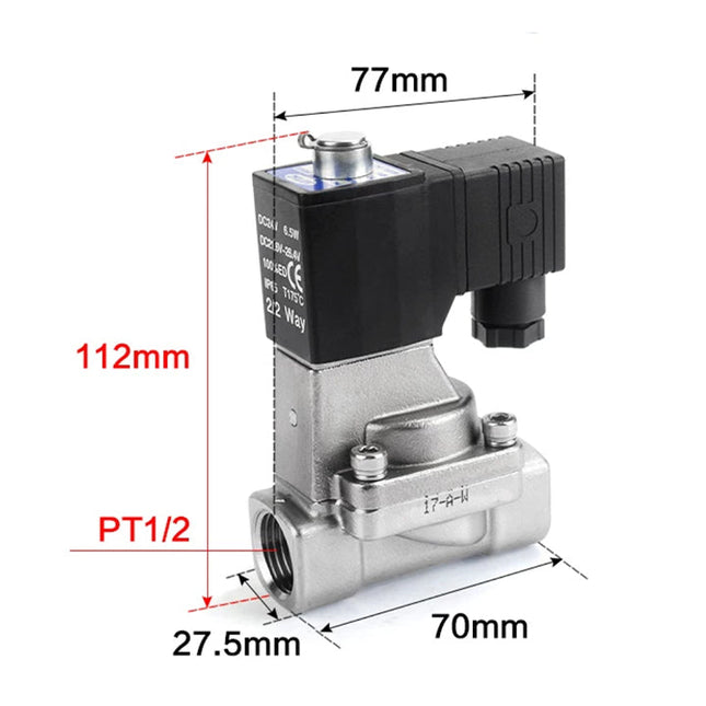 Airtac 2KL150-15: 2 Way Solenoid Valve - 2KL15015B