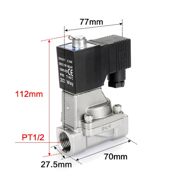 Airtac 2KS150-15: 2 Way Solenoid Valve - 2KS15015B
