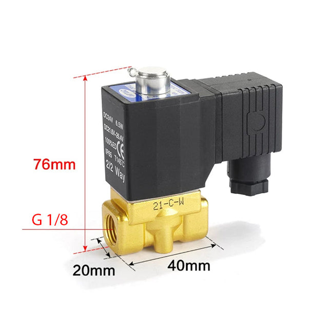 Airtac 2KW030-06: 2 Way Solenoid Valve - 2KW03006BG