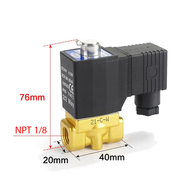Airtac 2KW030-06: 2 Way Solenoid Valve - 2KW03006BT
