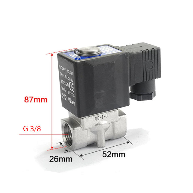 Airtac 2L050-10: 2 Way Solenoid Valve - 2L05010AG