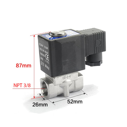 Airtac 2L050-10: 2 Way Solenoid Valve - 2L05010AT