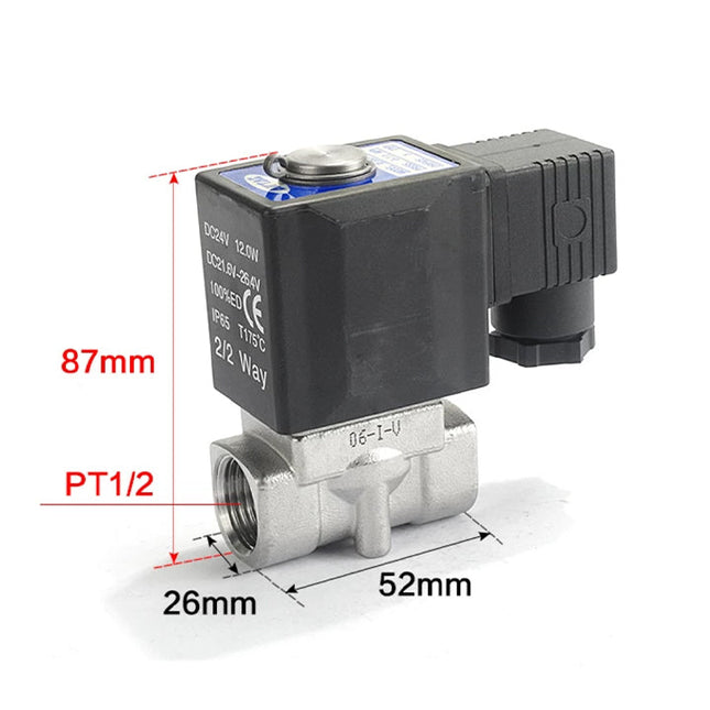 Airtac 2L050-15: 2 Way Solenoid Valve - 2L05015A
