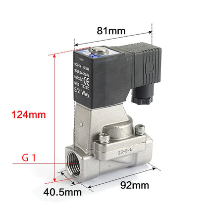 Airtac 2L250-25: 2 Way Solenoid Valve - 2L25025AG