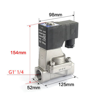 Airtac 2L320-32: 2 Way Solenoid Valve - 2L32032AG
