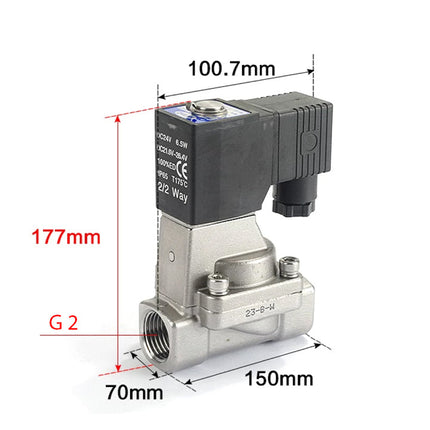 Airtac 2L500-50: 2 Way Solenoid Valve - 2L50050BG