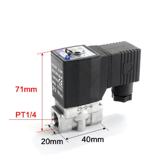 Airtac 2LH030-08: 2 Way Solenoid Valve - 2LH03008A