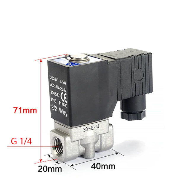 Airtac 2S030-08: 2 Way Solenoid Valve - 2S03008AG