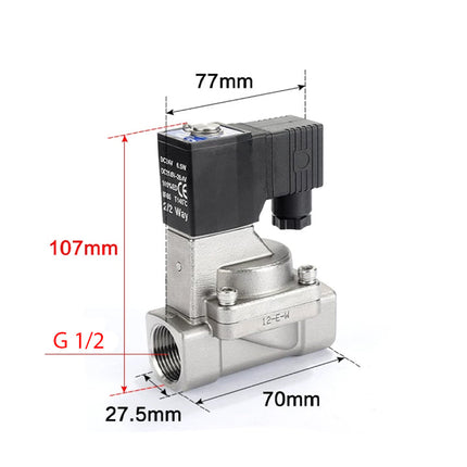 Airtac 2S150-15: 2 Way Solenoid Valve - 2S15015BG