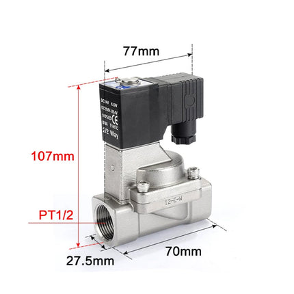 Airtac 2S150-15: 2 Way Solenoid Valve - 2S15015B