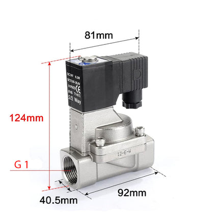 Airtac 2S250-25: 2 Way Solenoid Valve - 2S25025BG