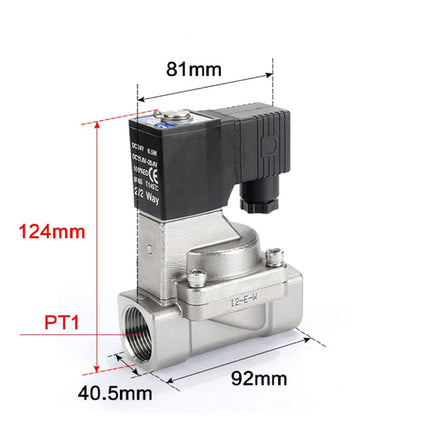 Airtac 2S250-25: 2 Way Solenoid Valve - 2S25025B