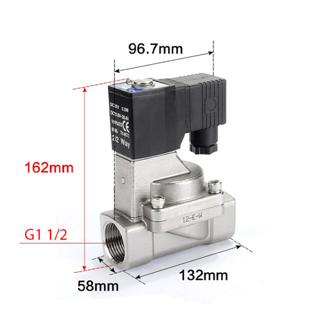 Airtac 2S400-40: 2 Way Solenoid Valve - 2S40040BG