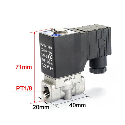 Airtac 2SH030-06: 2 Way Solenoid Valve - 2SH03006A