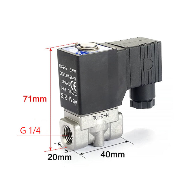 Airtac 2SH030-08: 2 Way Solenoid Valve - 2SH03008BG