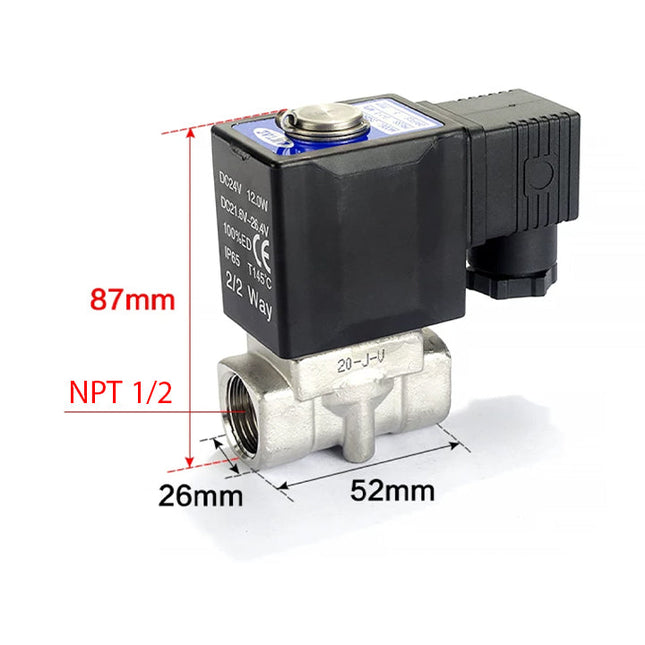 Airtac 2SL050-15: 2 Way Solenoid Valve - 2SL05015BT