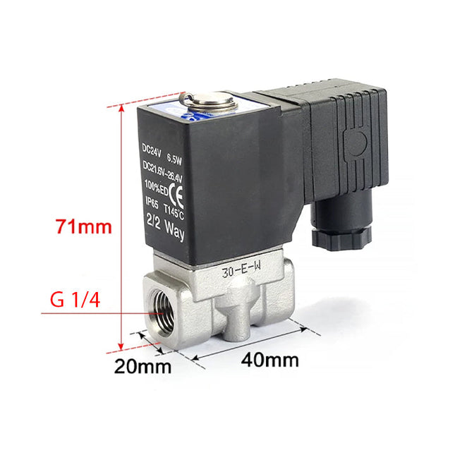 Airtac 2ST030-08: 2 Way Solenoid Valve - 2ST03008BG