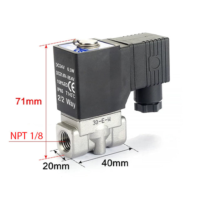 Airtac 2SX030-06: 2 Way Solenoid Valve - 2SX03006AT