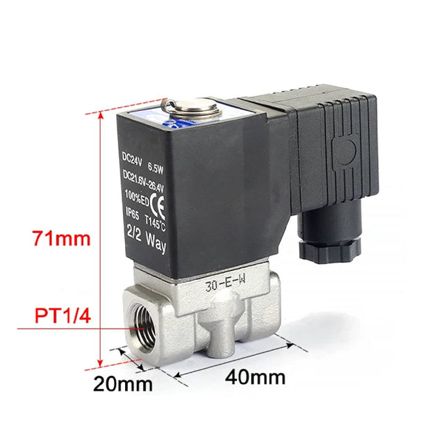 Airtac 2SX030-08: 2 Way Solenoid Valve - 2SX03008B