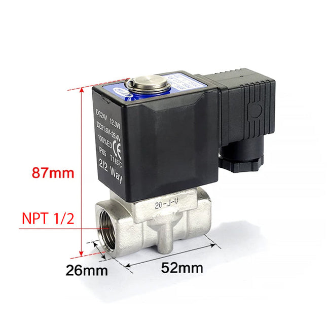 Airtac 2SX050-15: 2 Way Solenoid Valve - 2SX05015AT