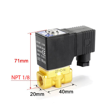 Airtac 2W030-06: 2 Way Solenoid Valve - 2W03006BT