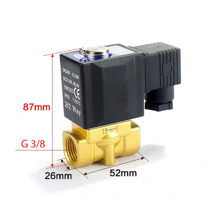 Airtac 2W050-10: 2 Way Solenoid Valve - 2W05010BG