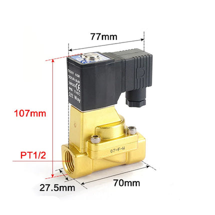 Airtac 2W150: 2 Way Solenoid Valve - 2W15015B