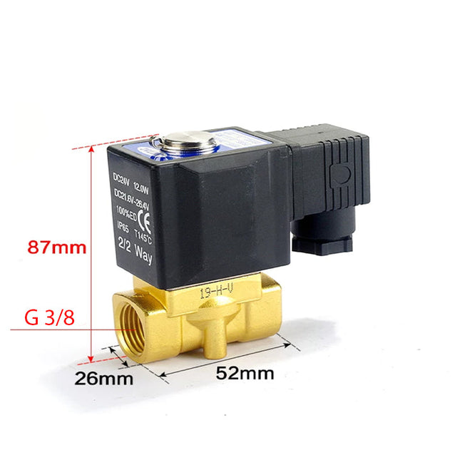 Airtac 2WH050-10: 2 Way Solenoid Valve - 2WH05010AG