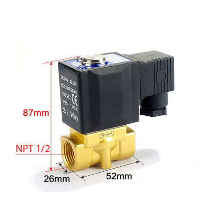 Airtac 2WH050-15: 2 Way Solenoid Valve - 2WH05015AT