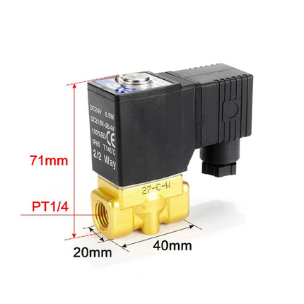 Airtac 2WL030-08: 2 Way Solenoid Valve - 2WL03008B