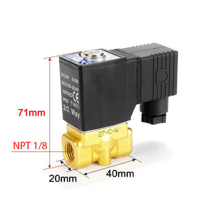 Airtac 2WT030-06: 2 Way Solenoid Valve - 2WT03006AT