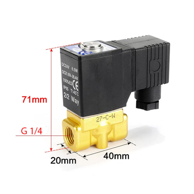Airtac 2WT030-08: 2 Way Solenoid Valve - 2WT03008BG