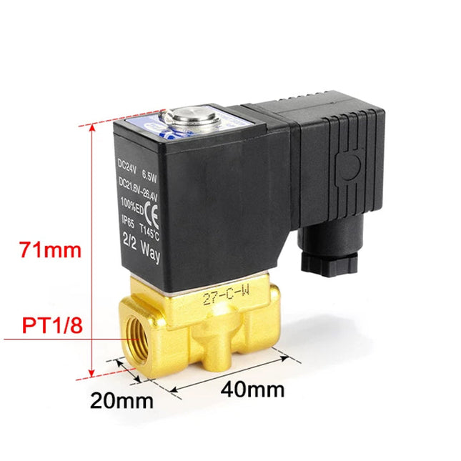 Airtac 2WX030-06: 2 Way Solenoid Valve - 2WX03006A