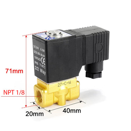 Airtac 2WX030-06: 2 Way Solenoid Valve - 2WX03006AT