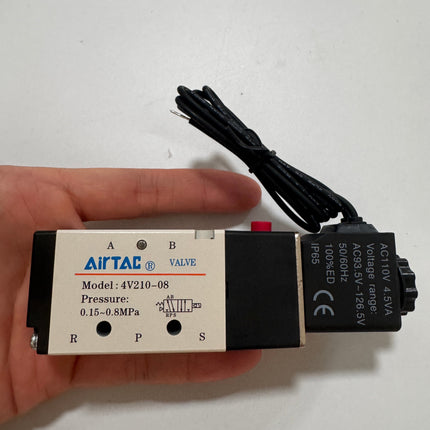 Airtac 4V210-08: Solenoid Air Valve - 4V21008CI