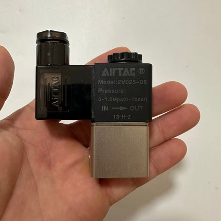 Airtac 2V025-08: 2 Way Solenoid Valve - 2V02508FT