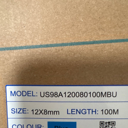 Airtac US98A: Polyurethane tubing blue - US98A120080100MBU