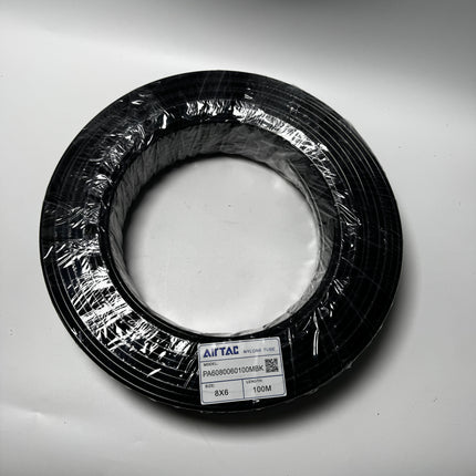 Airtac PA6: Nylon tubing black - PA6080060100MBK
