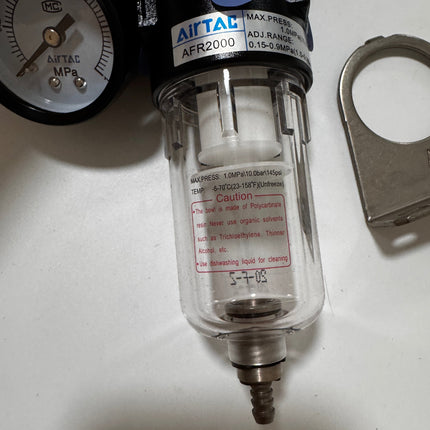 Airtac AFR: Air Filter Regulator  - AFR20001