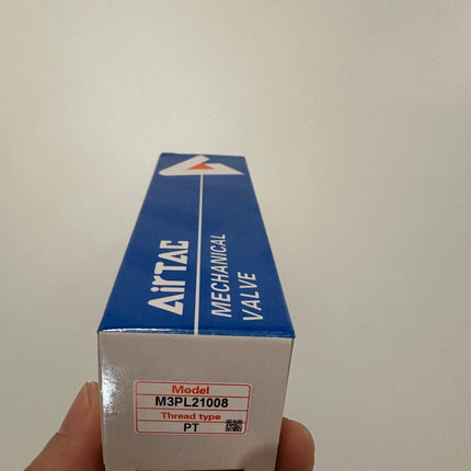 Airtac M3PL210-08: Manual Valve. 3 Way - M3PL21008