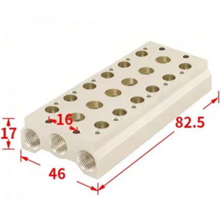 Airtac 7V0500M: Pneumatic Air Valve Manifold  - 7V0500M6FG