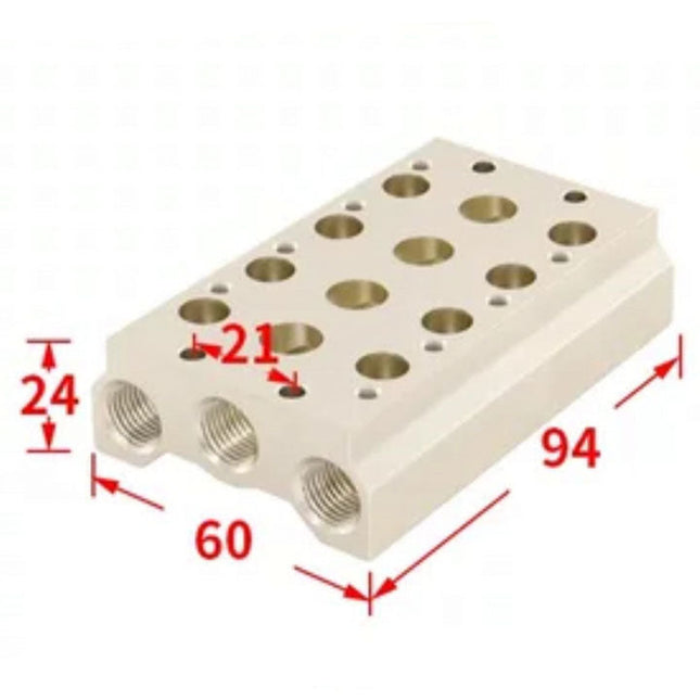 Airtac 7V200M: Pneumatic Air Valve Manifold  - 7V200M4FG