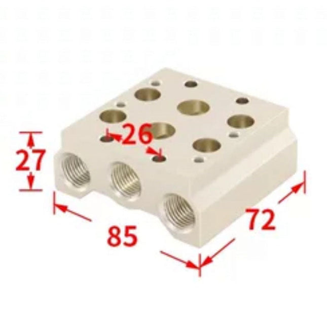 Airtac 7V300M: Pneumatic Air Valve Manifold  - 7V300M2FG