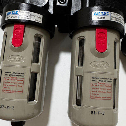 Airtac BFC: series F.R.L Pneumatic Air Filter - BFC2000A1