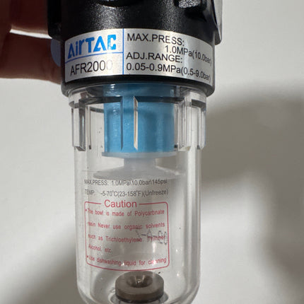 Airtac AFR: Air Filter Regulator  - AFR2000MJNWG