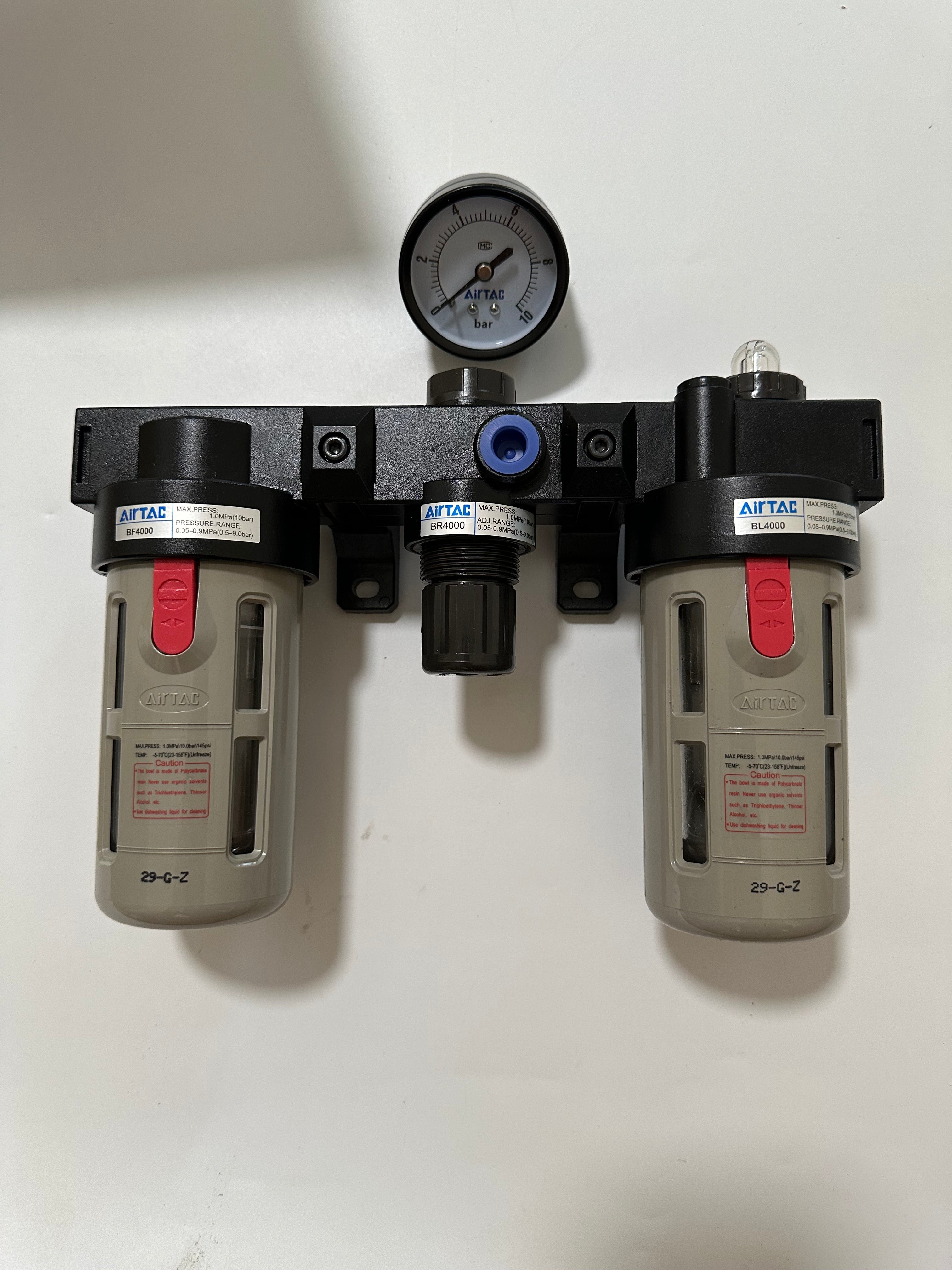 Airtac BC: series F.R.L Pneumatic Air Filter - BC4000M3G